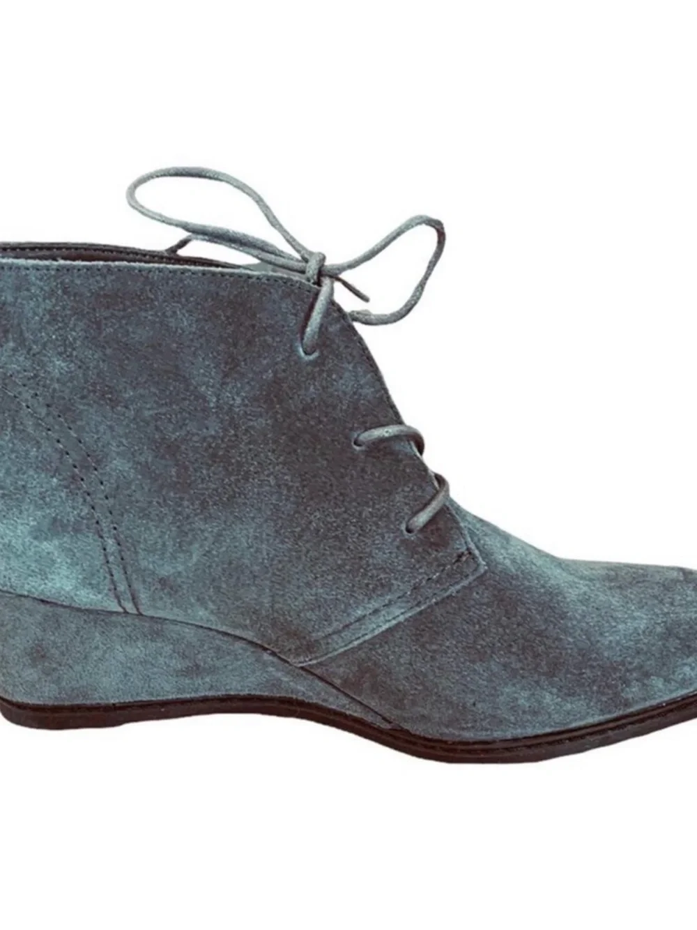 Michael by Michael Shannon ankle booties lace up shoes‎ gray suede size 7.5